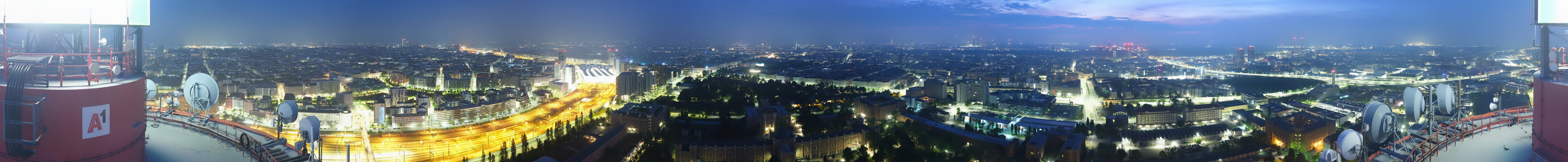 Archived image Webcam Vienna - View of the city