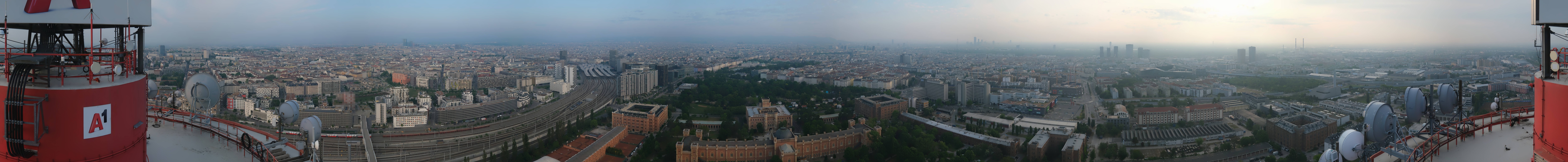 Archived image Webcam Vienna - View of the city