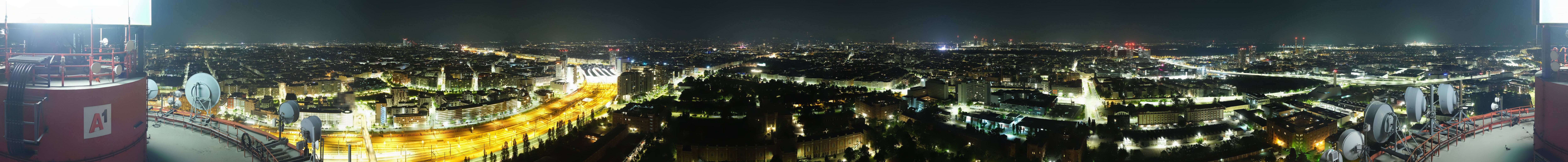 Archiv Foto Webcam Wien - Stadtpanorama