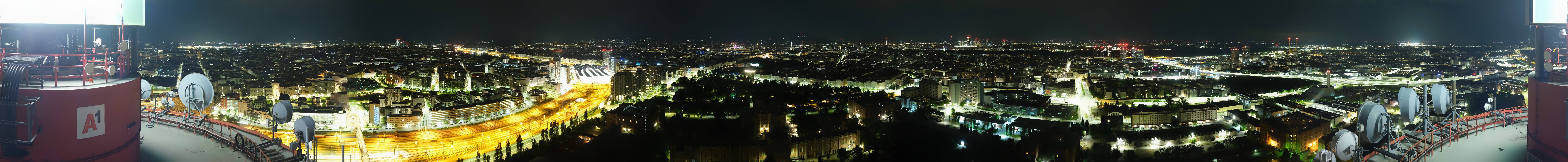 Archiv Foto Webcam Wien - Stadtpanorama