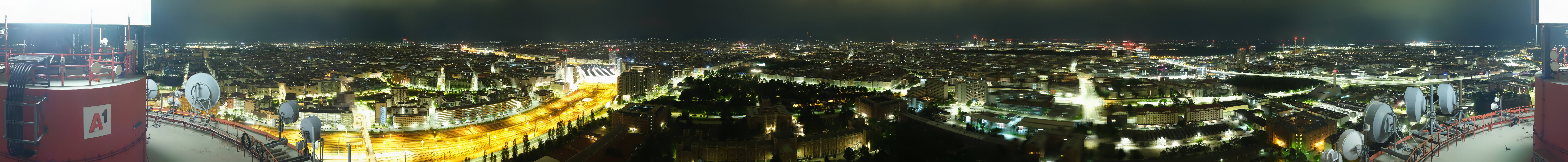 Archiv Foto Webcam Wien - Stadtpanorama
