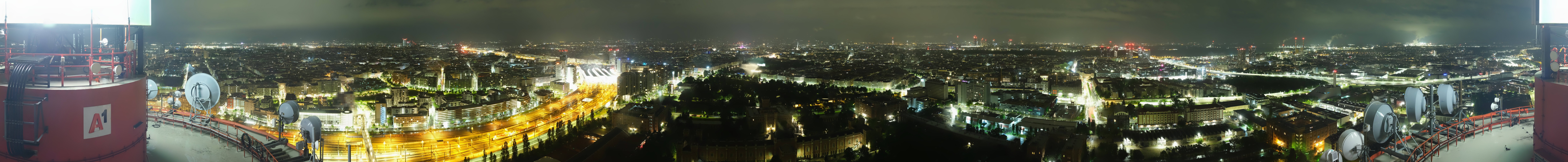 Archiv Foto Webcam Wien - Stadtpanorama