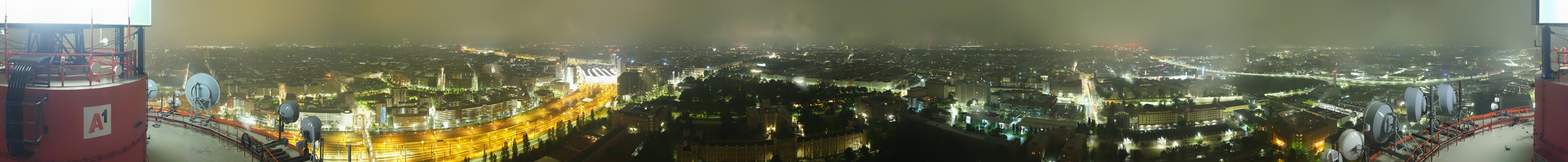 Archiv Foto Webcam Wien - Stadtpanorama