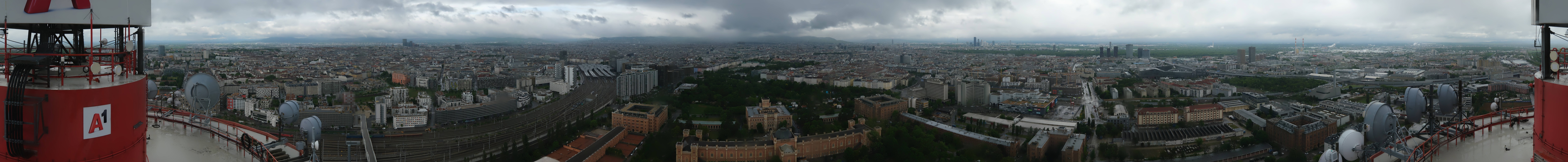 Archived image Webcam Vienna - View of the city