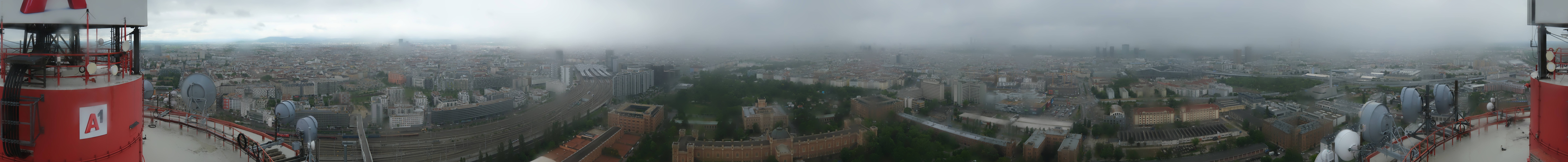 Archived image Webcam Vienna - View of the city