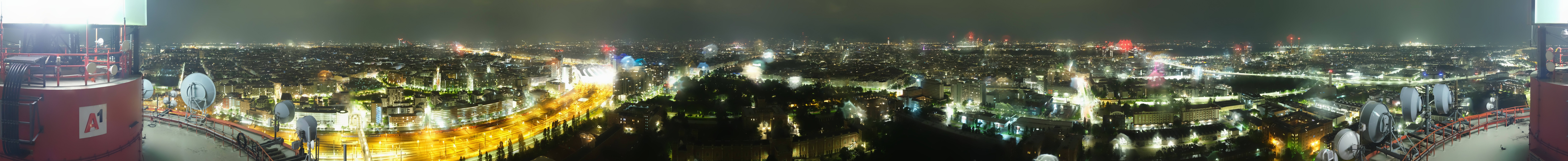 Archived image Webcam Vienna - View of the city