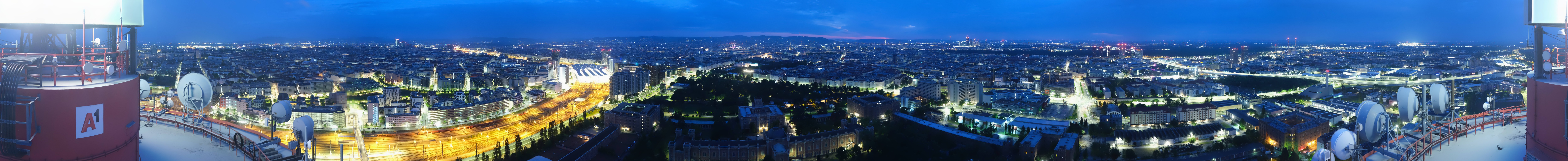 Archived image Webcam Vienna - View of the city