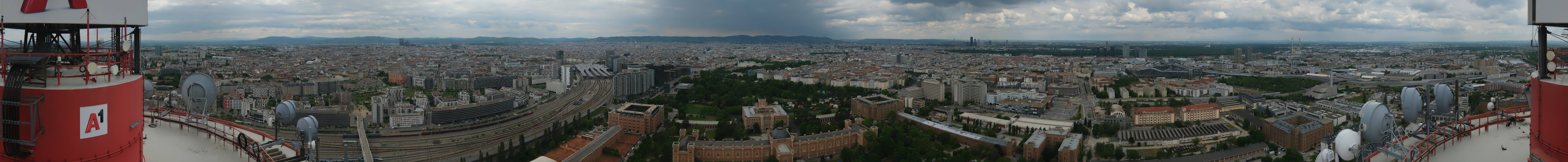 Archived image Webcam Vienna - View of the city