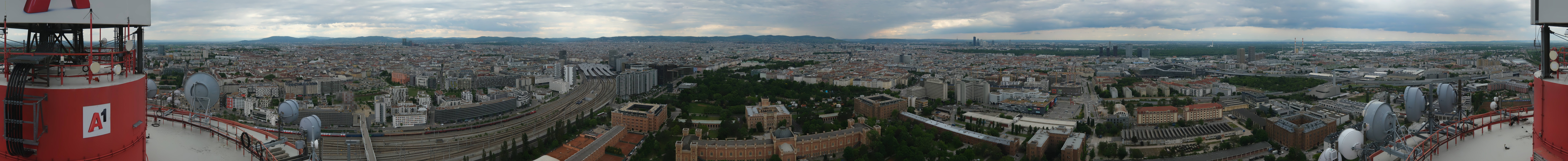 Archived image Webcam Vienna - View of the city