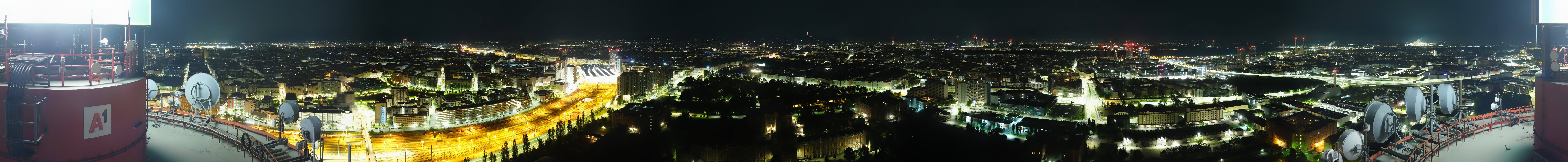 Archiv Foto Webcam Wien - Stadtpanorama