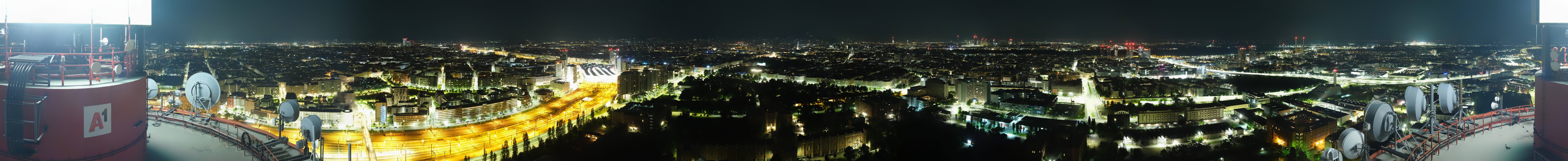 Archiv Foto Webcam Wien - Stadtpanorama