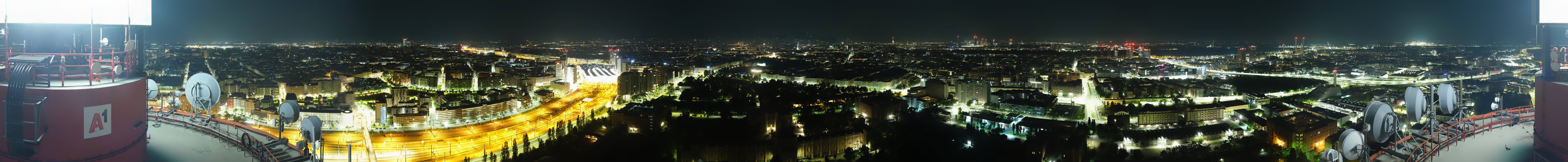Archiv Foto Webcam Wien - Stadtpanorama
