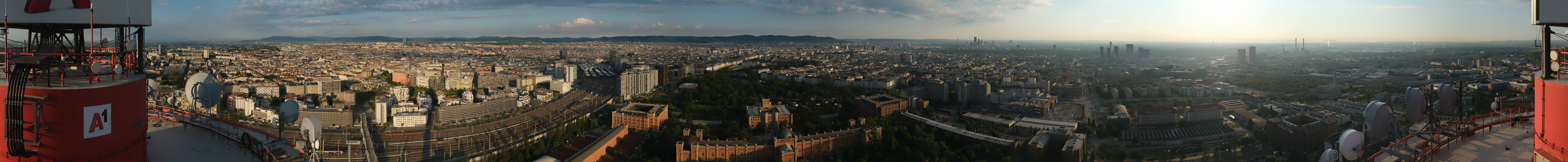 Archived image Webcam Vienna - View of the city