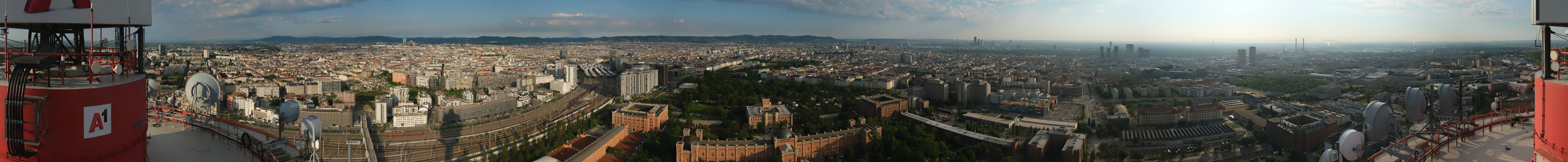Archived image Webcam Vienna - View of the city