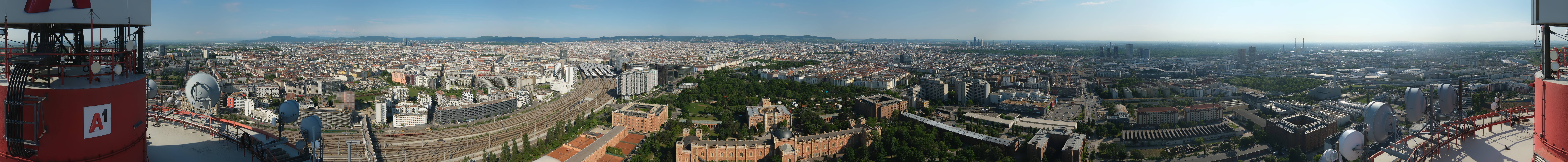 Archived image Webcam Vienna - View of the city