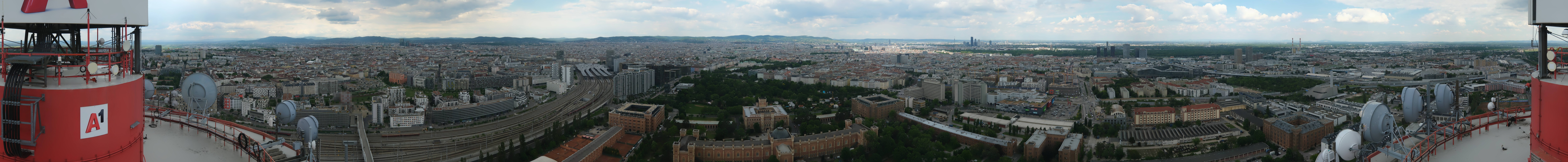 Archived image Webcam Vienna - View of the city