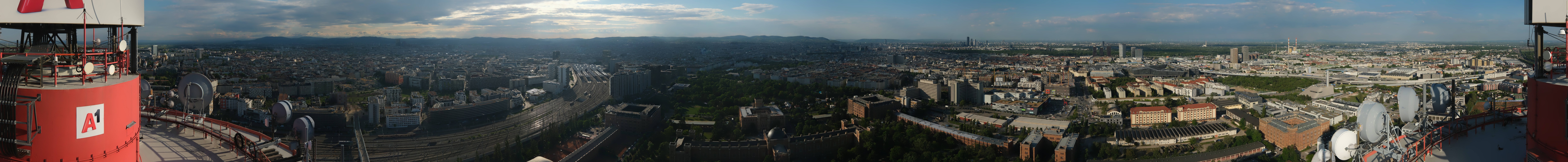 Archived image Webcam Vienna - View of the city