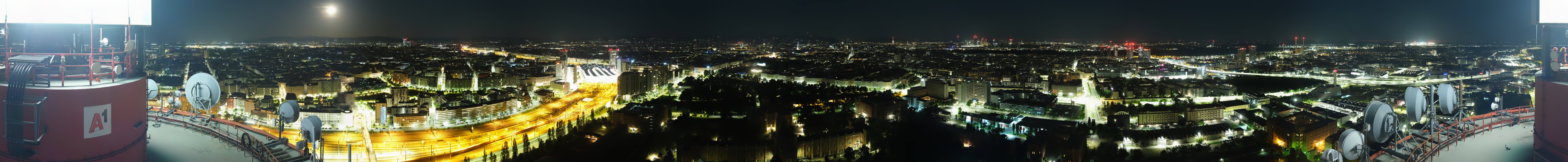 Archived image Webcam Vienna - View of the city