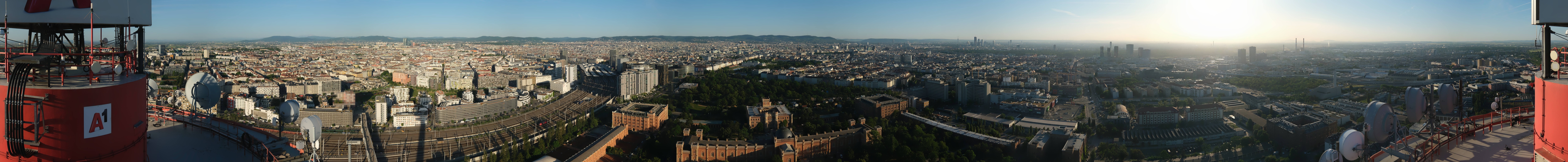 Archived image Webcam Vienna - View of the city