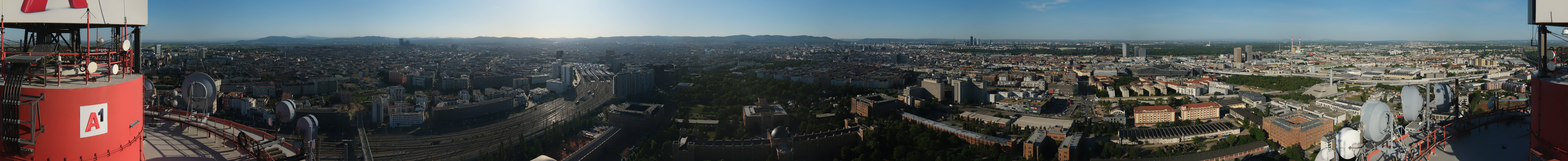 Archived image Webcam Vienna - View of the city