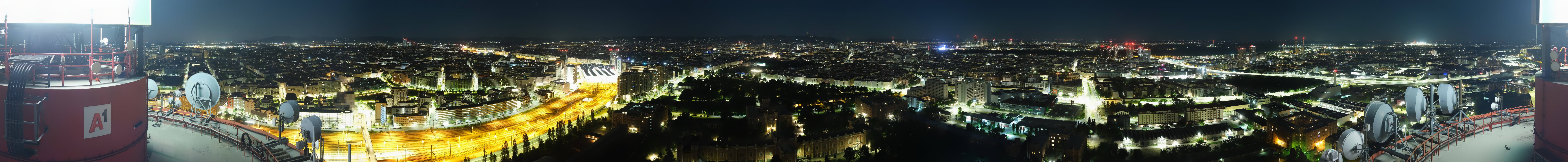 Archived image Webcam Vienna - View of the city