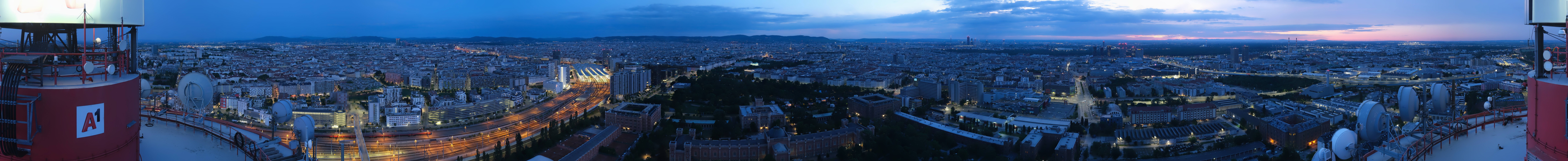 Archived image Webcam Vienna - View of the city
