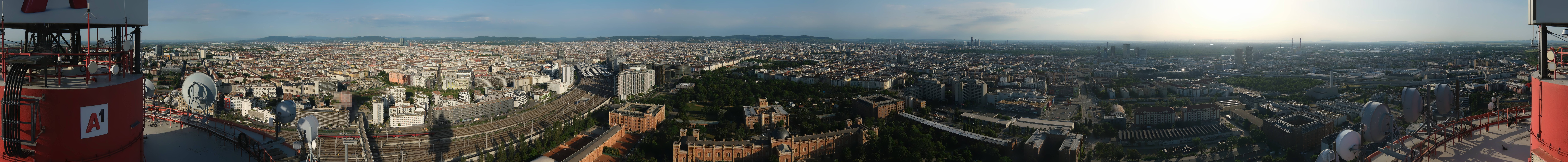 Archived image Webcam Vienna - View of the city