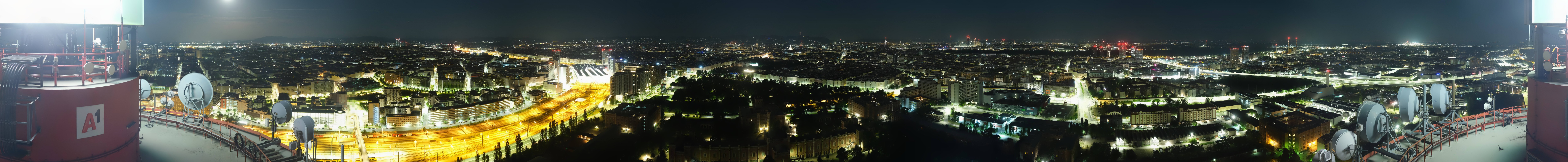 Archived image Webcam Vienna - View of the city