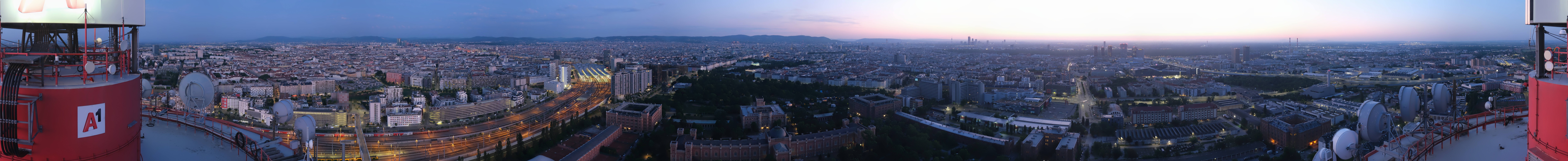 Archived image Webcam Vienna - View of the city