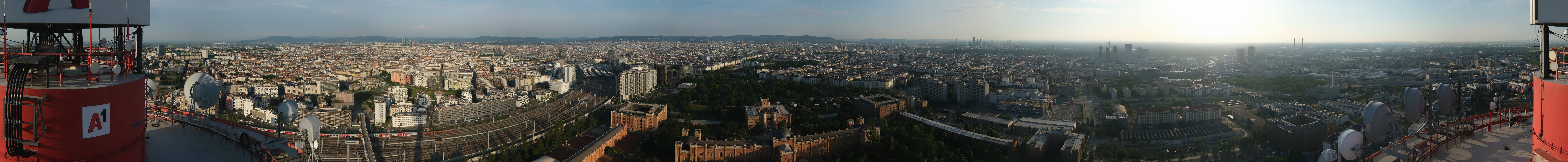 Archived image Webcam Vienna - View of the city