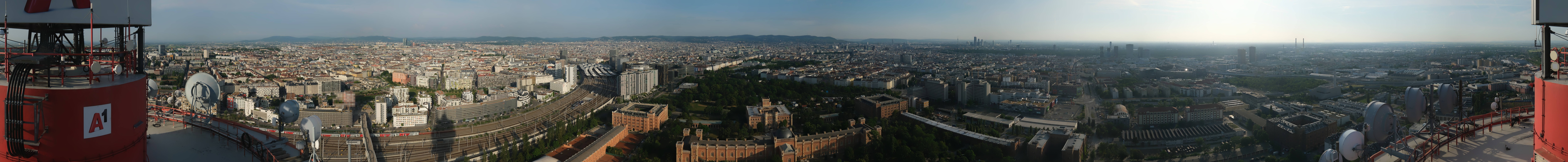 Archived image Webcam Vienna - View of the city