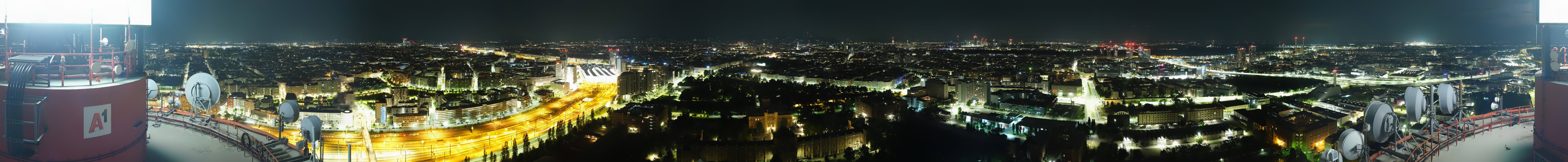 Archiv Foto Webcam Wien - Stadtpanorama
