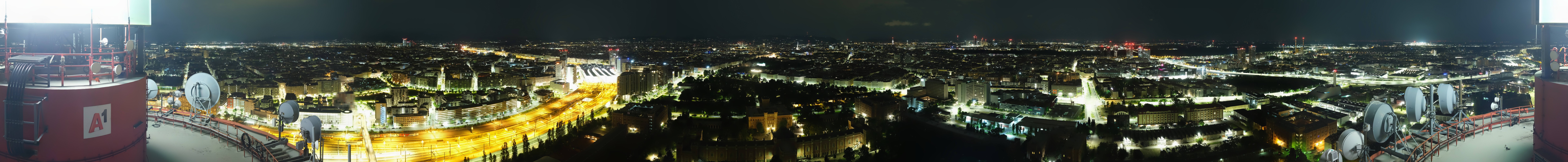 Archiv Foto Webcam Wien - Stadtpanorama