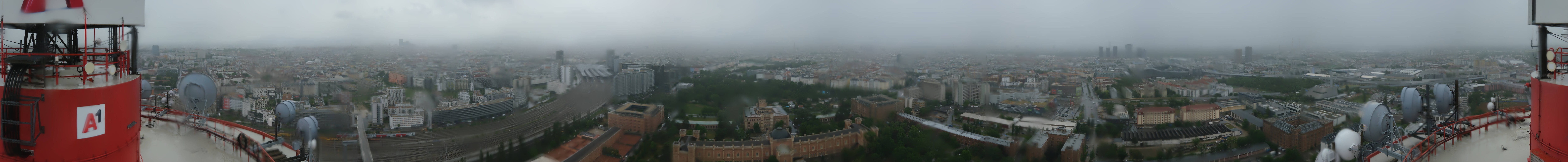 Archiv Foto Webcam Wien - Stadtpanorama