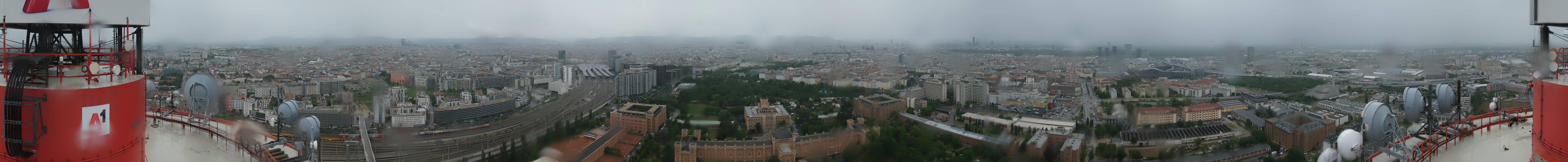 Archiv Foto Webcam Wien - Stadtpanorama