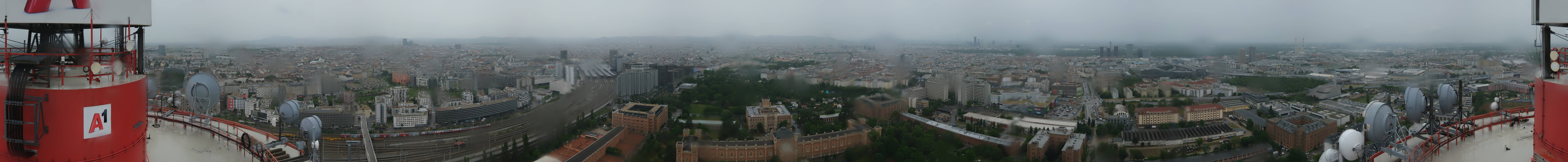 Archiv Foto Webcam Wien - Stadtpanorama