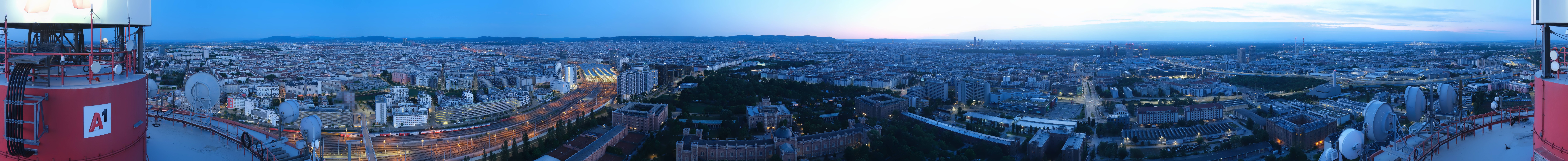 Archived image Webcam Vienna - View of the city