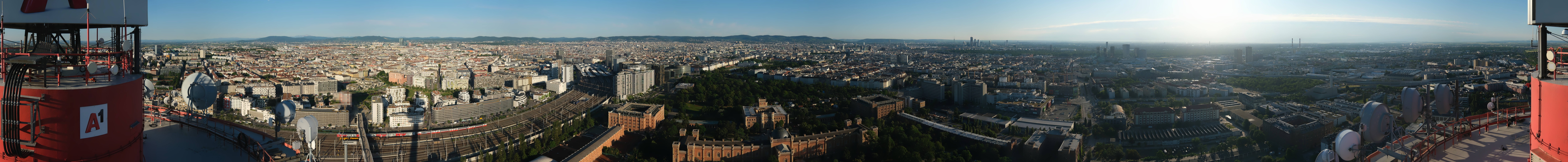 Archived image Webcam Vienna - View of the city