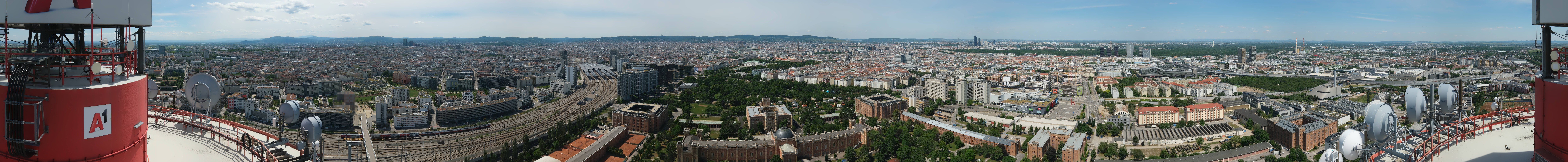 Archived image Webcam Vienna - View of the city
