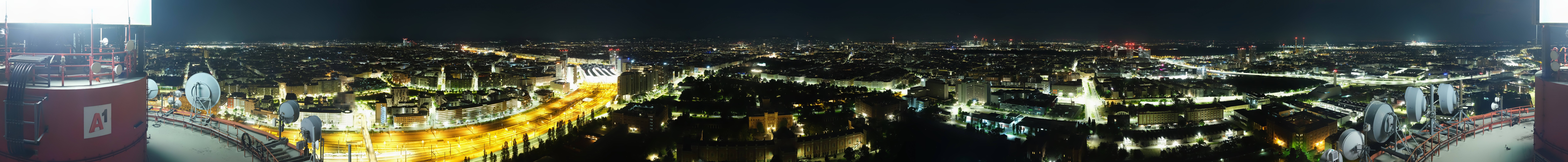 Archiv Foto Webcam Wien - Stadtpanorama