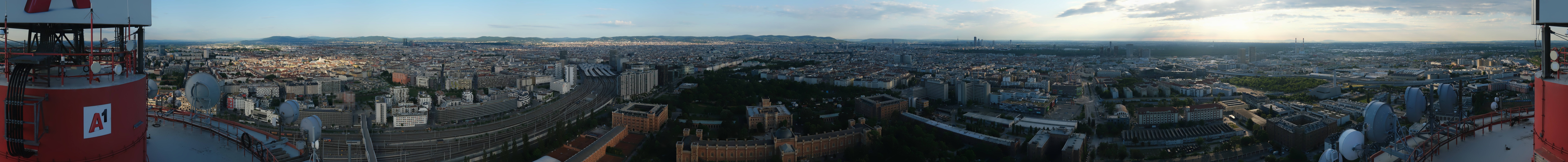 Archived image Webcam Vienna - View of the city