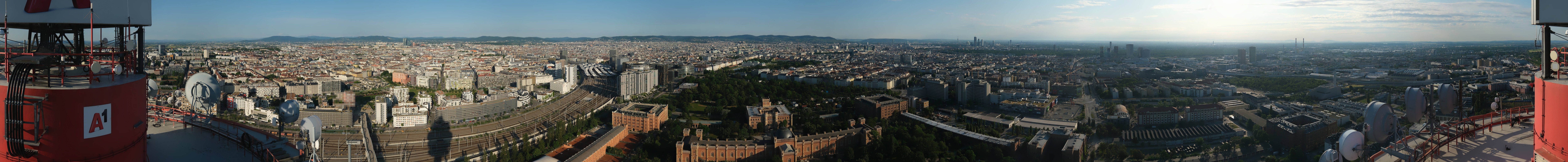 Archived image Webcam Vienna - View of the city