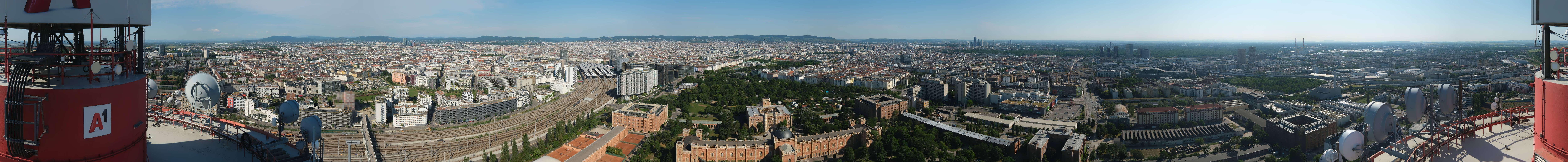 Archived image Webcam Vienna - View of the city