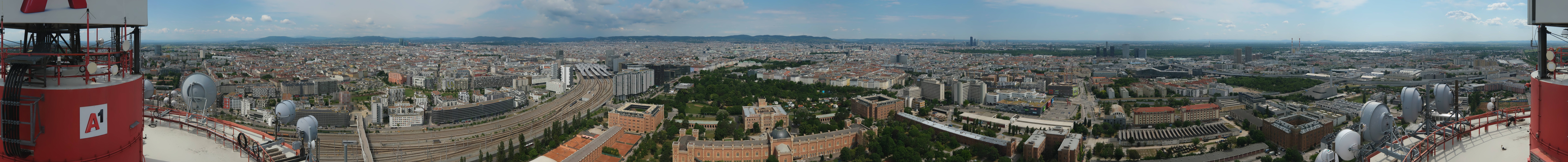 Archived image Webcam Vienna - View of the city
