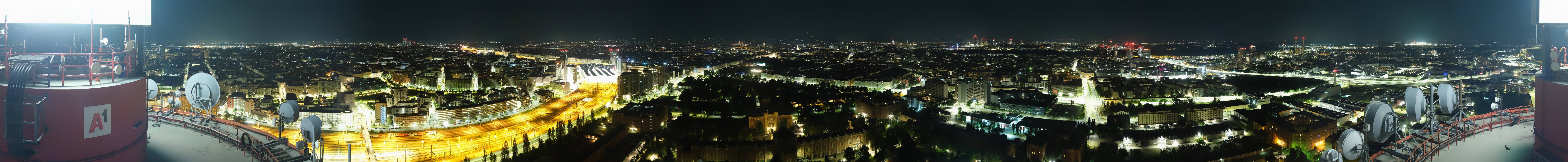 Archiv Foto Webcam Wien - Stadtpanorama