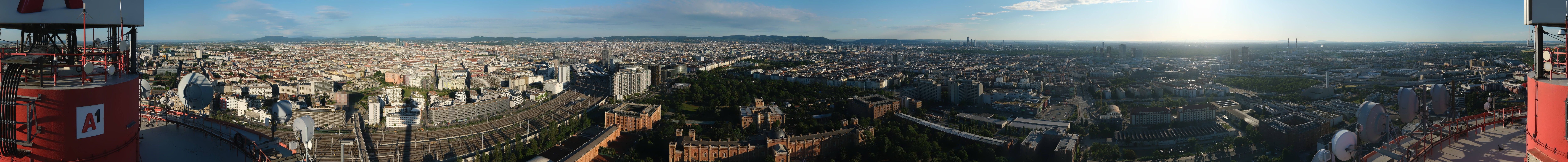 Archived image Webcam Vienna - View of the city