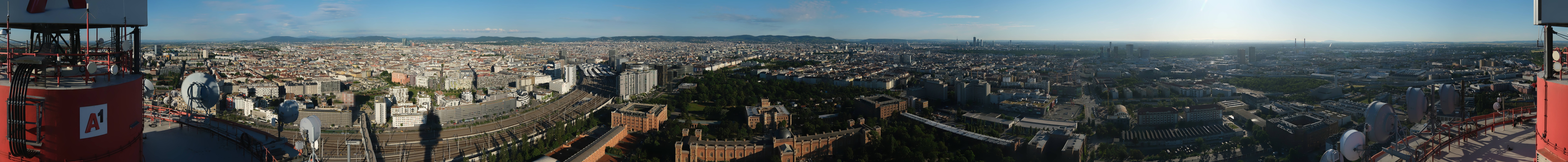 Archived image Webcam Vienna - View of the city