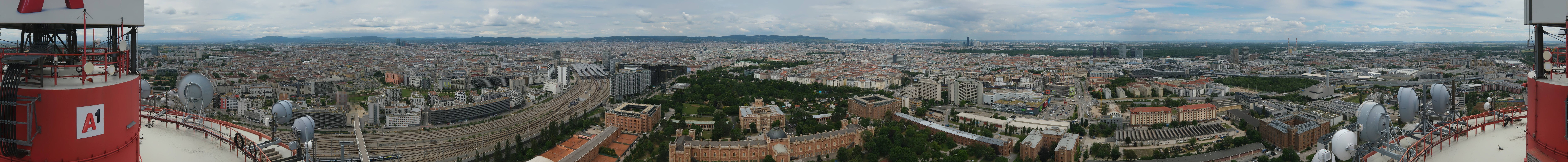 Archived image Webcam Vienna - View of the city