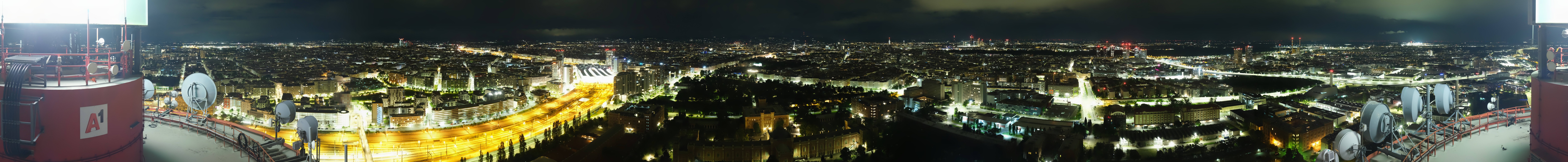 Archiv Foto Webcam Wien - Stadtpanorama