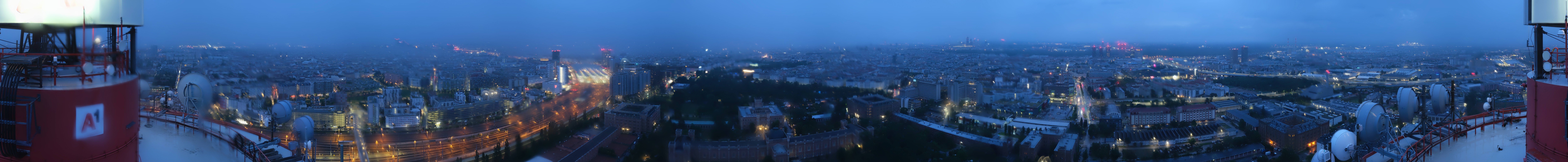 Archiv Foto Webcam Wien - Stadtpanorama